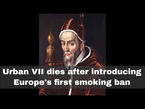 27th September 1590: Pope Urban VII, the shortest reigning Pope in history, dies
