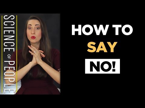 How to say NO!