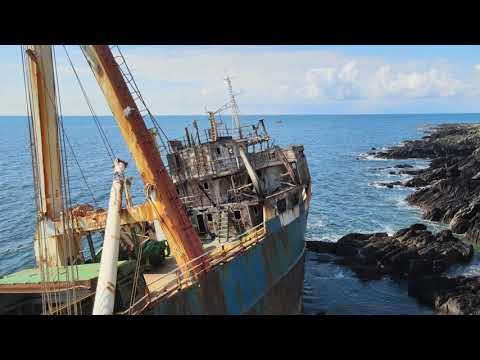 Ghost Ship - M V ALTA After the fire