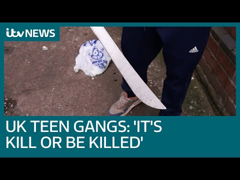 Machete-wielding teen on gang life: &#039;It&#039;s either kill or be killed&#039; | ITV News