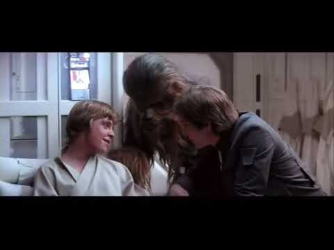 The Empire Strikes Back | Leia Kisses Luke | 1980