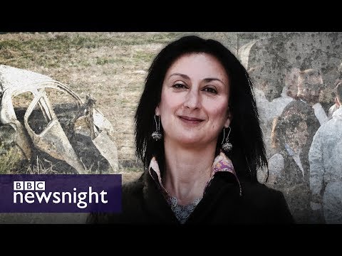 The murder of journalist Daphne Caruana Galizia: Malta’s shame? - BBC Newsnight