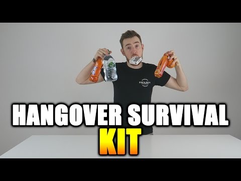 THE HANGOVER SURVIVAL KIT!