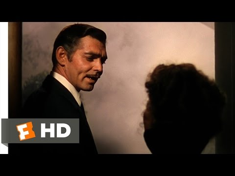 Frankly My Dear, I Don&#039;t Give a Damn - Gone with the Wind (6/6) Movie CLIP (1939) HD