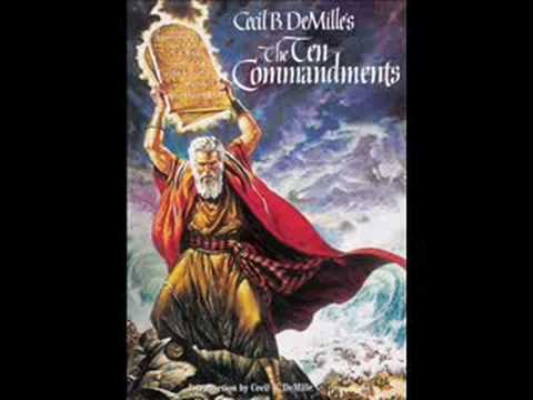 The Ten Commandments Soundtrack (1956) (Elmer Bernstein)