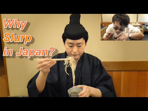 Why Japanese people slurp (Noodle-slurping culture in Japan) - 日本人バイリンガルが英語で教える蕎麦をススル理由 ＋文化発信