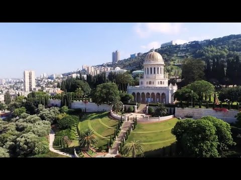 The Shrine of the Bab - Aerial Footage with Music