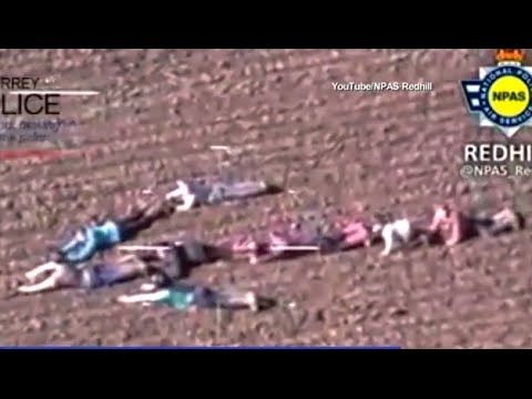 Kids Form Human Arrow to Direct Cops to Crooks