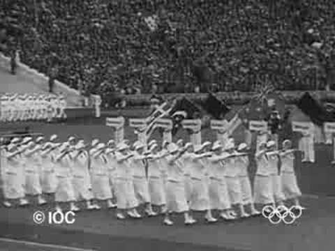 1936 Berlin Olympics Opening Ceremony