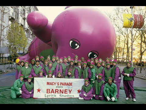 Macy&#039;s Parade Balloons: Barney The Dinosaur