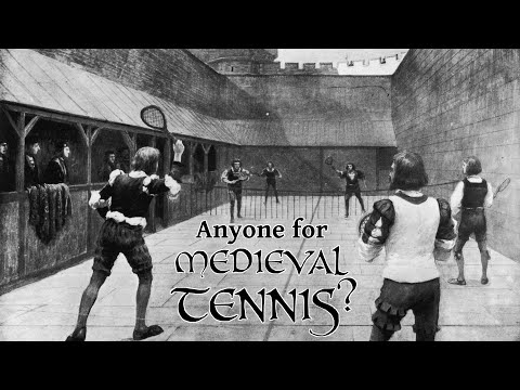 A history of and my first go at MEDIEVAL TENNIS