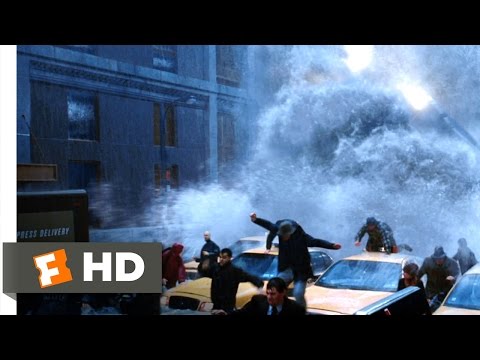 The Day After Tomorrow (2/5) Movie CLIP - Super-Sized Tsunami (2004) HD