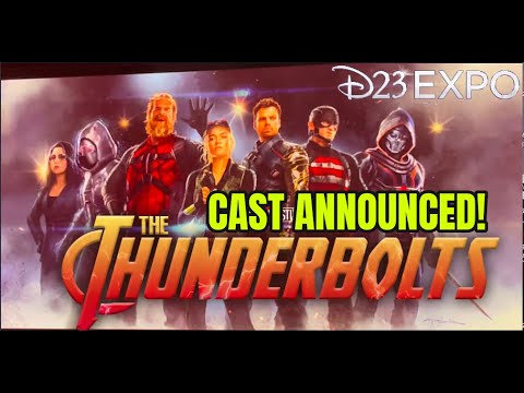 Kevin Feige announces the cast of The Thunderbolts