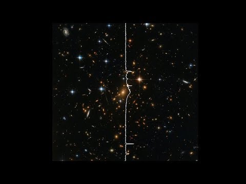 Sonification of a Hubble Deep Space Image