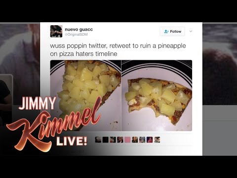 Jimmy Kimmel Settles the Pineapple Pizza Debate