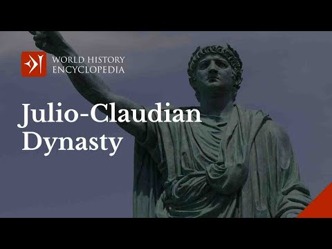 History of the Julio-Claudian Dynasty of the Roman Empire