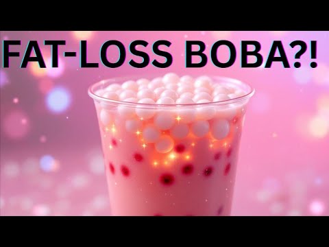 Fat-Loss Boba Pearls? Drink Your Way Slim! 🥤 | Lose Weight With Boba? Science Explained! #shorts