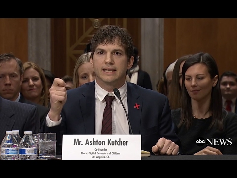 Ashton Kutcher Speech on Human Trafficking Before Congress | ABC News