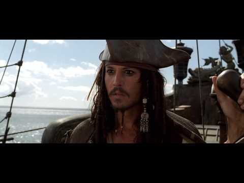 Pirates of the Caribbean: The Curse of the Black Pearl/Best scene/Johnny Depp/Zoe Saldana/Anamaria