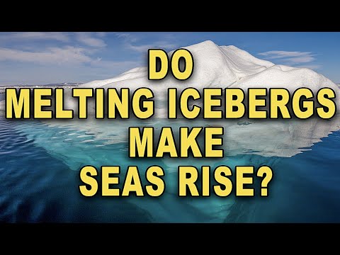 Do melting icebergs cause sea level rising?