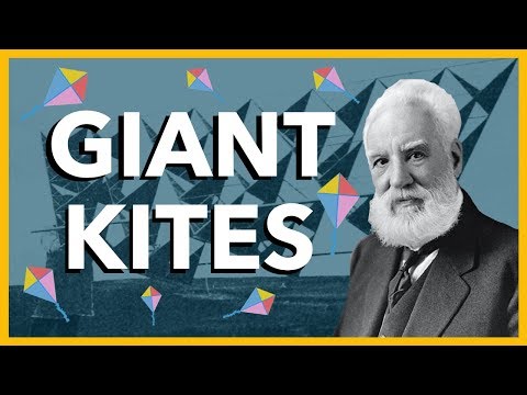 Alexander Graham Bell Thought the Future of Flight was Giant Kites