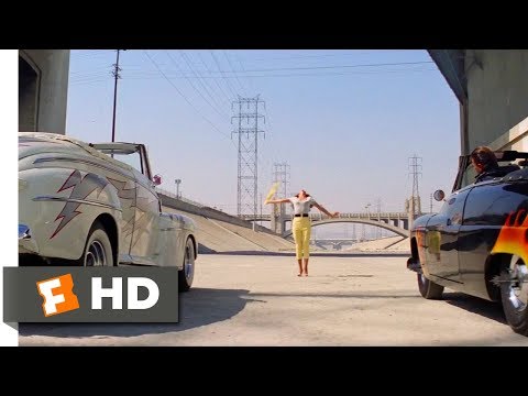 Grease (1978) - Thunder Road Race Scene (10/10) | Movieclips