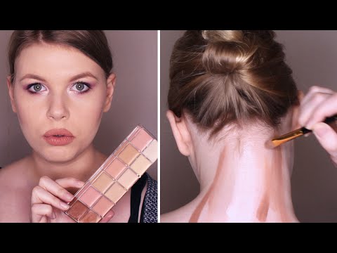 Contouring the back of my neck challenge (epic fail)