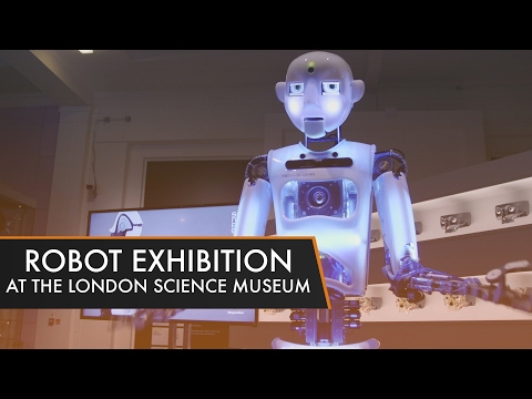 The Weird, Wonderful, and Creepy Robots at the Science Museum Exhibition!