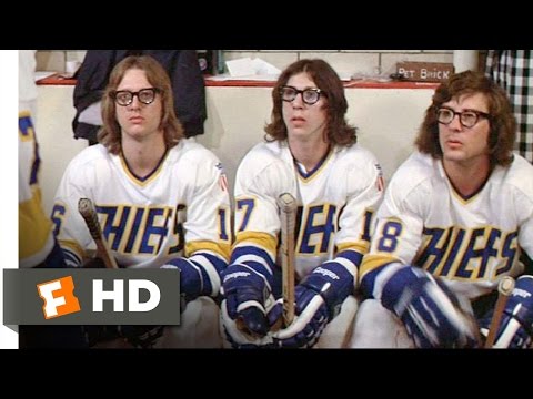 The Hansons Play Dirty - Slap Shot (6/10) Movie CLIP (1977) HD