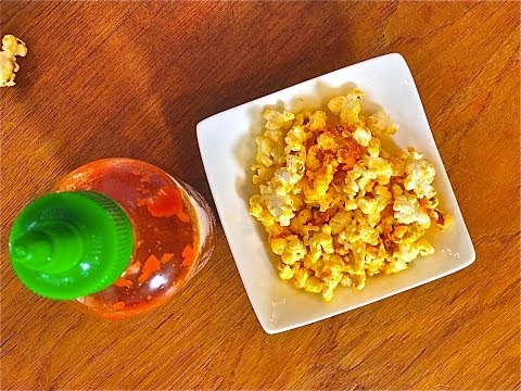 Easy Sriracha Popcorn Recipe | SAM THE COOKING GUY