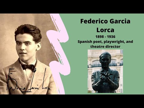 Federico García Lorca - Short Biography of Spanish poet, playwright, and theatre director