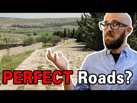How Did the Ancient Romans Manage to Build Perfectly Straight, Ultra Durable Roads?