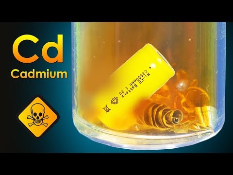 Cadmium - A TOXIC Metal From Old Batteries!