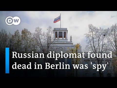 Russian diplomat suspected of being a spy found dead outside embassy in Berlin | DW News