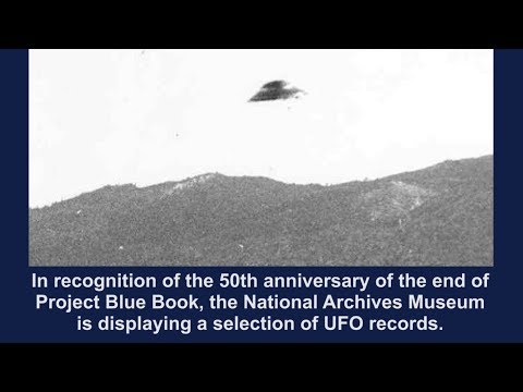 UFO Project Blue Book at National Archives Museum