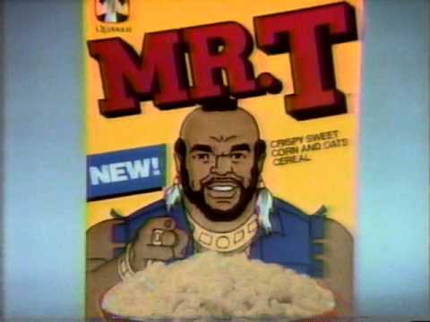 Mr. T Cereal commercial 1984