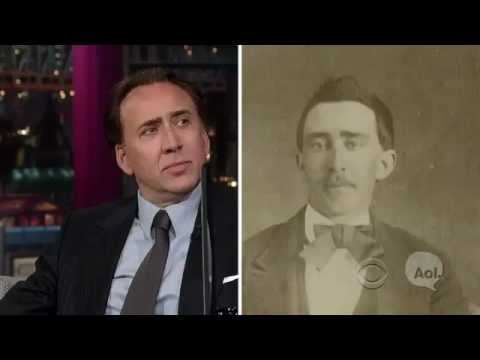 Nic Cage responds to vampire rumors on Letterman