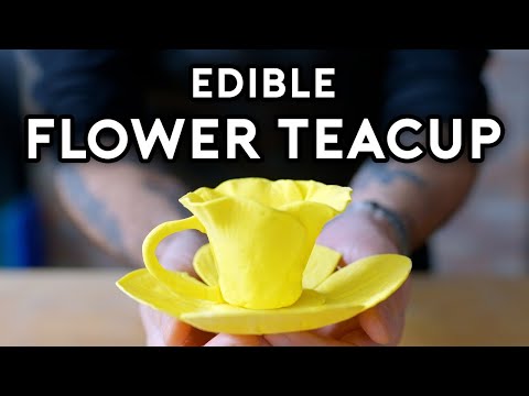 Binging with Babish: Edible Flower Teacup from Willy Wonka and the Chocolate Factory