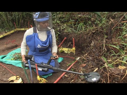 The challenge of clearing Colombia of landmines