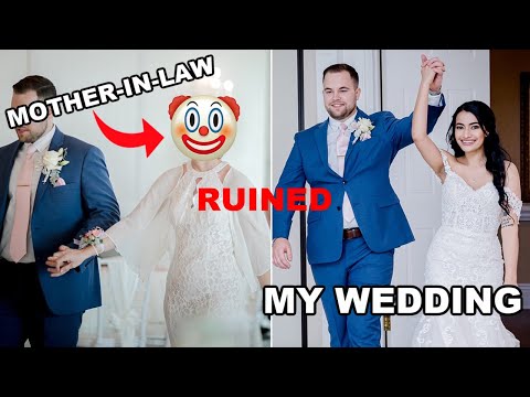 MOTHER IN LAW RUINED WEDDING with PHOTOS + VIDEOS! // Mother In Law wore wedding dress to MY wedding