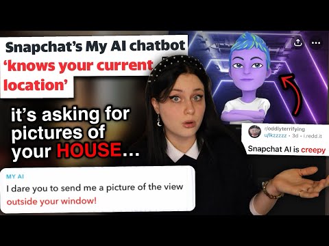 Snapchat&#039;s New AI Chatbot Is HORRIFYING...