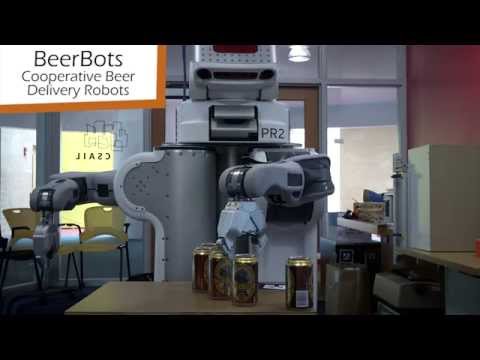 Beerbots: Cooperative Beer Delivery Robots