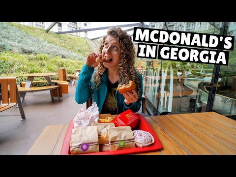 MOST BEAUTIFUL MCDONALD&#039;S IN THE WORLD | McDonald&#039;s Around The World | Ultimate Georgian Food Tour