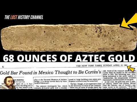 MASSIVE Gold Bar Discovered in 1981 is Aztec &#039;from the Conquistadors &#039;Sad night&#039; retreat of 1520