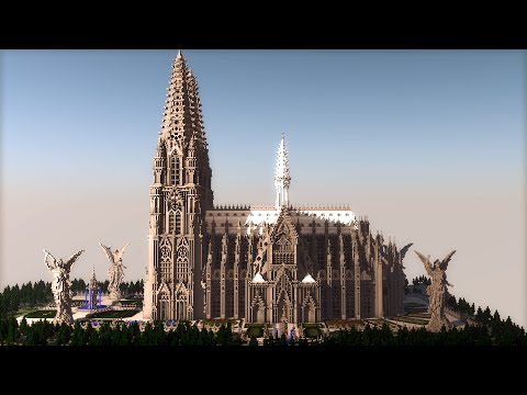 Cologne Cathedral in Minecraft