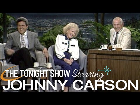 The Wonderful Betty White Sits Down With Jay Leno and Johnny | Carson Tonight Show