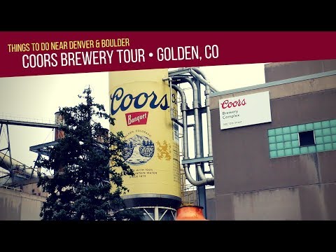 Things to do near Denver &amp; Boulder: The Coors Brewery Tour in Golden, Colorado