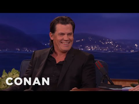 Josh Brolin On Playing Thanos | CONAN on TBS