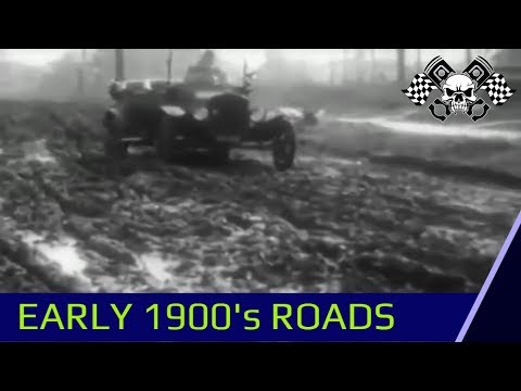 HISTORY 🚘 Early 20th Century Roads (USA) (Roads, Highways &amp; Freeways)(AMERICA&#039;S EARLIEST ROADS)