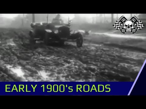 HISTORY 🚘 Early 20th Century Roads (USA) (Roads, Highways &amp; Freeways)(AMERICA&#039;S EARLIEST ROADS)